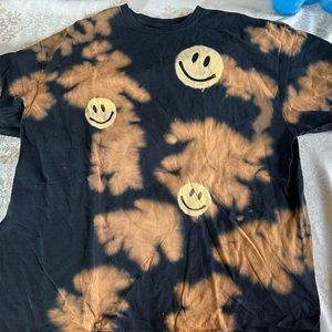 Tie dye Smiley face T-shirt